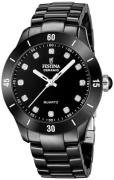 Festina Dameur F20723-2 Ceramic Sort/Keramik Ø38 mm