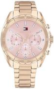 Tommy Hilfiger Dameur 1782784 Mellie Rosa/Rosaguldtonet stål Ø36 mm