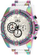 Invicta Herreur 25530 Bolt Hvid/Stål Ø52 mm