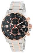 Invicta Herreur 14877 Specialty Sort/Rosaguldtonet stål Ø45 mm