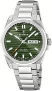 Festina Herreur F20073-4 Classic Grøn/Stål Ø40 mm