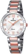 Festina Dameur F16937-D Mademoiselle Sølvfarvet/Rosaguldtonet stål