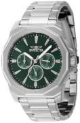 Invicta Herreur 46844 Speedway Grøn/Stål Ø42 mm