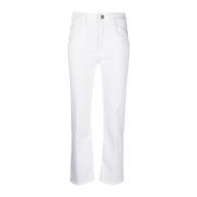 Hvide Flare Jeans