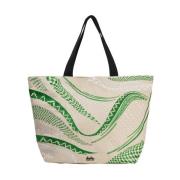 Lys Swirl East West Tote Taske