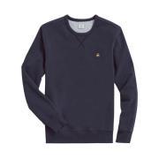 Stretch Sueded Cotton Jersey Sweatshirt