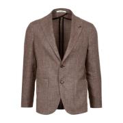 Luksuriøs Linen og Uld Blazer