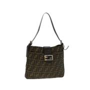 Pre-owned nylon fendi-tasker