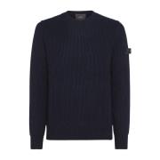 Minimalistisk Crew-Neck Sweater