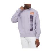 Moderne Brushstroke Crew Neck Sweater