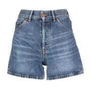 Denim Shorts, 100% Bomuld, Klassisk Design