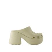 Beige Siren Chain Slides - Slip-on - Syntetisk