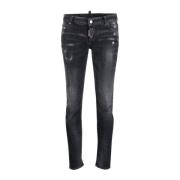 Vintage Slim-Fit Distressed Jeans