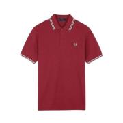 Klassisk Bordeaux Polo Shirt