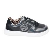 Logo Sneakers med Leopard Print Indvendigt