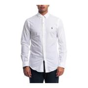 Slim Fit Button Down Skjorte