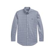 Strækbart Slim Fit Gingham Skjorte