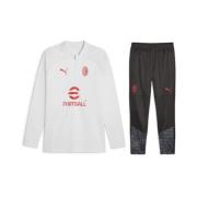 AC Milan 1/4 Zip Træningsjakke Senior 2023-2024 Hvid