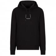 Sort Armani Exchange Herre Hoodie