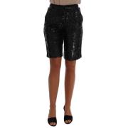 Korte Shorts - Sorte Bermuda Shorts