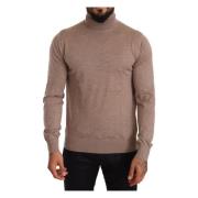 Brun Cashmere Turtleneck Sweater