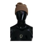 Strikket Pelsbold Vinter Beanie Hat