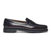 Brun Læder Slip-On Loafers