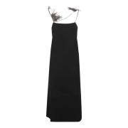 Elegant Sort Maxi Kjole