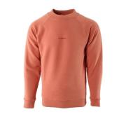 Træningsskjorte, Orange Bomuldssweatshirt med Unikt ART: 13cms310a Des...