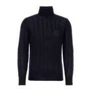 Midnatblå Cashmere Sweater