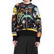 Multifarvet Starry Night Jacquard Sweater