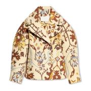 ‘Dorothea’ jakke med blomstermotiv