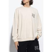 Sweatshirt med logo