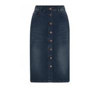 Cro Denim Skirt Blue Use