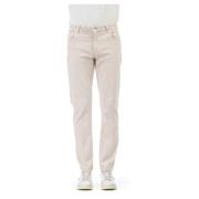 Beige Denim Jeans