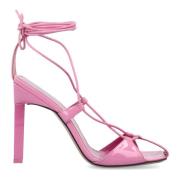Adele Lace-Up Sandal 105 - Lys Pink