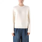 Crewneck Sweater med St. Barth Broderi