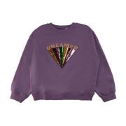 Dreamer Oversize Sweatshirt - Vintage Violet
