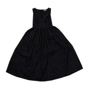 Black Long Embellished Dress Princess Style