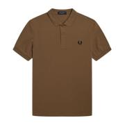 Slim Fit Plain Polo i Shaded Stone/Black