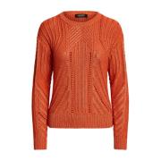 Orange Sweaters til Kvinder