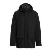 2-i-1 Parka med quiltet for