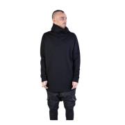 Stilfuld Oversize Sweater med Dekorative Syninger