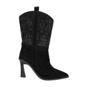 Rhinestone Stiletto Hælboots