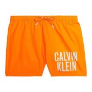 Orange Badeshorts