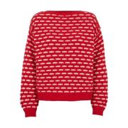 Wava Sweater - High Risk Red / Birch