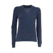 V-hals uldsweater