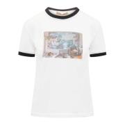 Trykt Crew Neck T-shirt