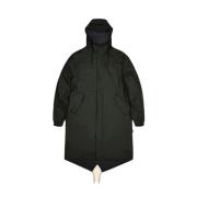 Fishtail Parka - Unisex, Asymmetrisk Design