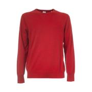 Cashmere Ribstrikket Crewneck Sweater